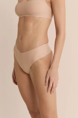 Microfibre Thong;${refinementColor}