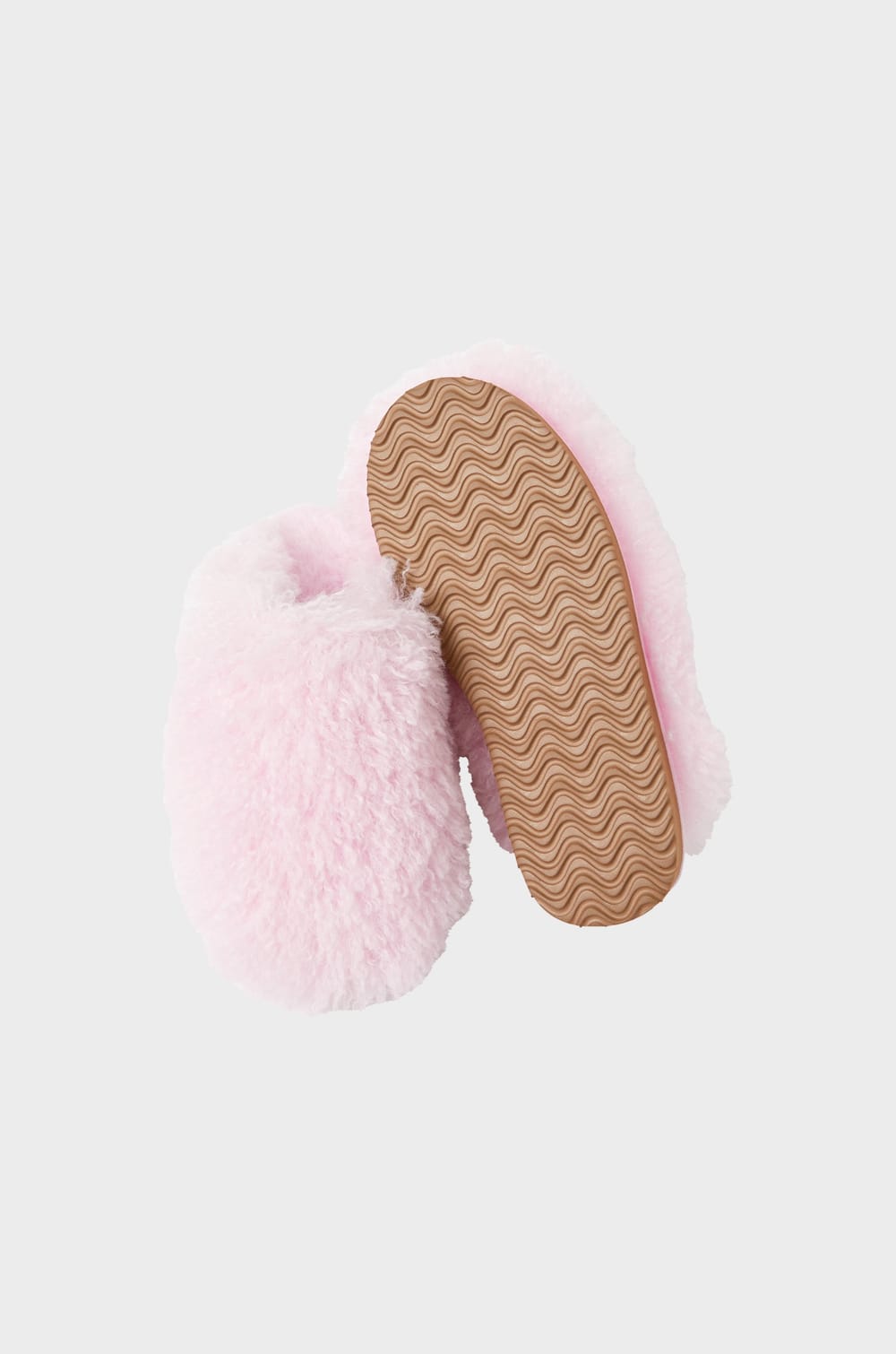 Chaussons mules avec fausse fourrure;${refinementColor}