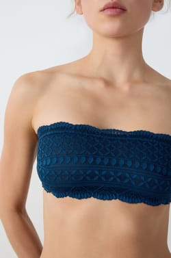 Lace Strapless Bra;${refinementColor}