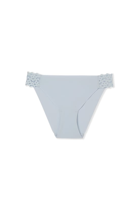 Microfibre and Lace Brief;${refinementColor}