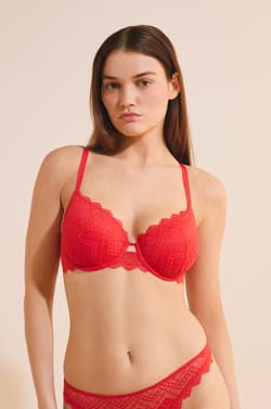 Soutien-gorge N.4 - Le coques fines en dentelle;${refinementColor}