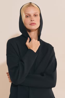 Sweatshirt &agrave; capuche;${refinementColor}