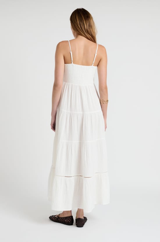 Long Fluid Dress;${refinementColor}