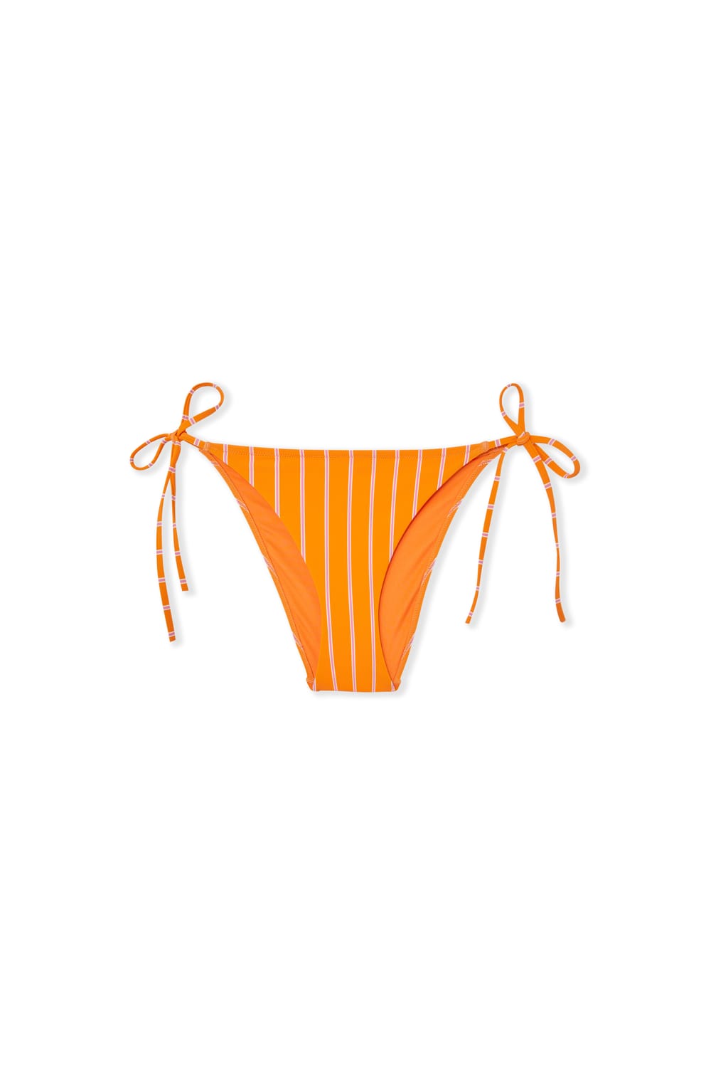 Bikini-Hose mit Streifen zum Binden;${refinementColor}