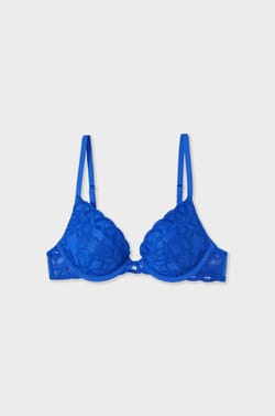 Bra N.2 - The Embroidered Plunge Push-up;${refinementColor}