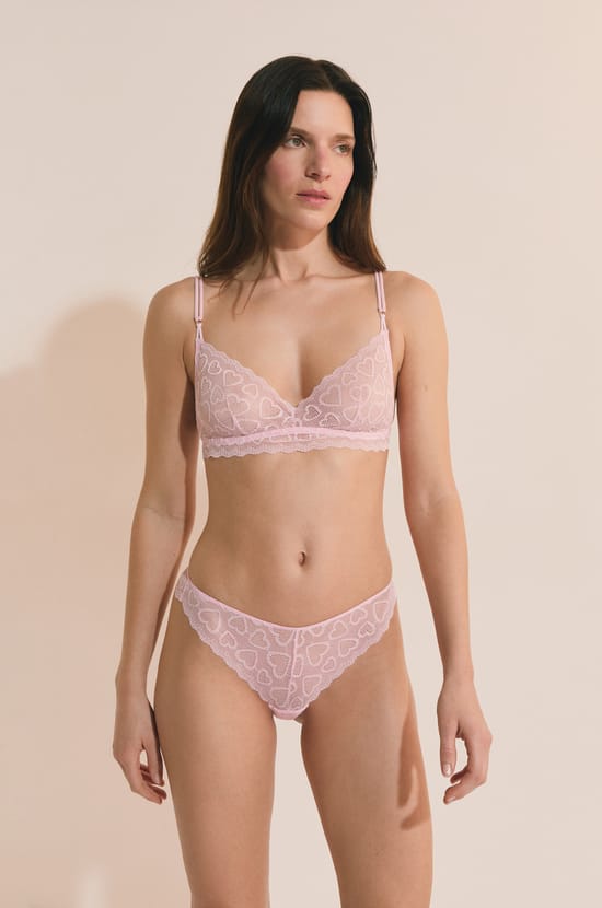 Tanga avec motifs coeurs;${refinementColor}