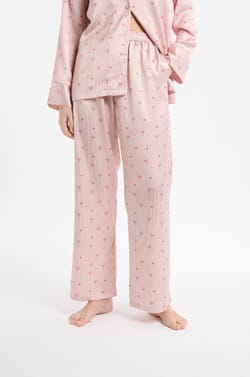 Pantalon de pyjama à motifs;${refinementColor}