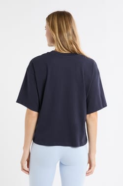 Camiseta de pijama de algodón con estampado;${refinementColor}