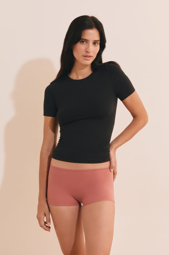 Shorty en microfibre;${refinementColor}