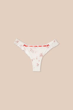 Tanga aus T&uuml;ll mit Print;${refinementColor}