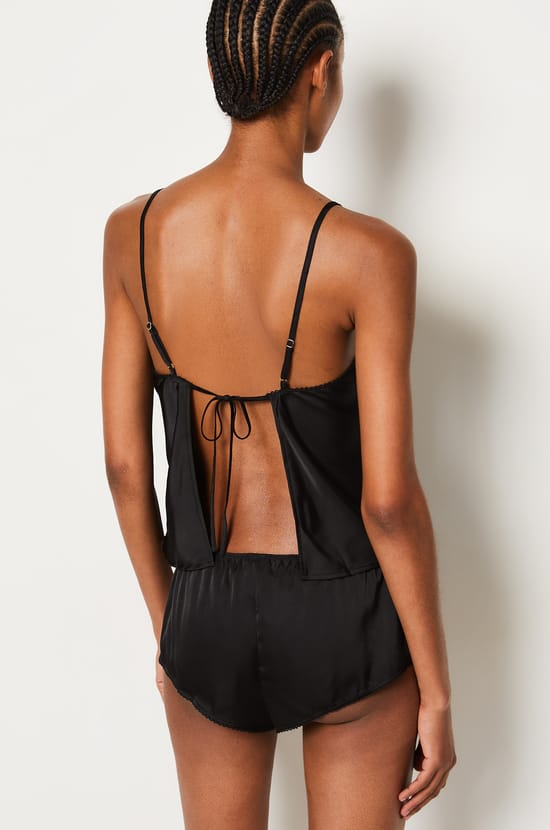 Ensemble 2 pièces de pyjama satinées;${refinementColor}
