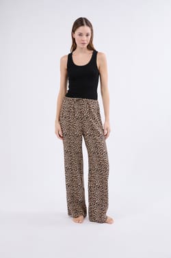Pantalon de pyjama à motifs;${refinementColor}