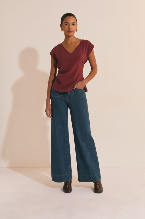 Top col b&eacute;nitier;${refinementColor}