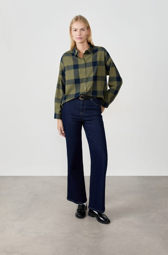 Chemise à carreaux;${refinementColor}