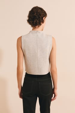 Top manches courtes avec coton;${refinementColor}
