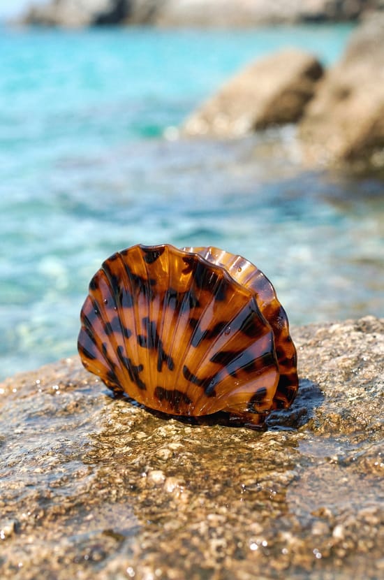Haarspange in Muschelform;${refinementColor}
