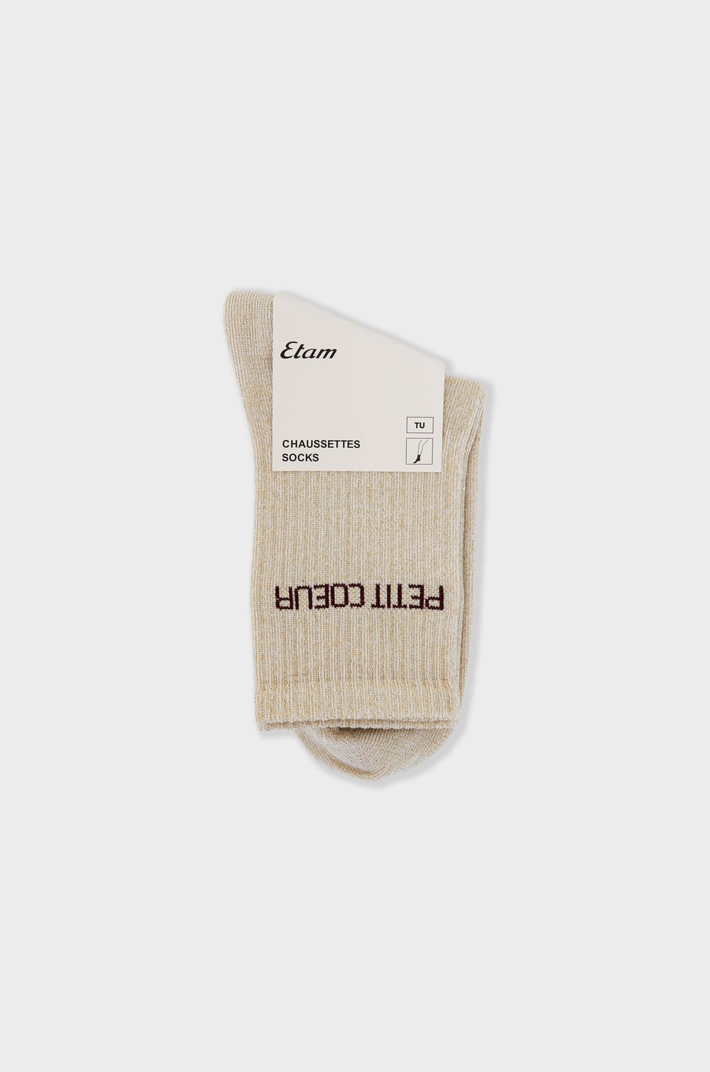 Iridescent Socks With Writing;${refinementColor}