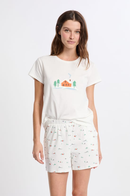 Pyjama 2 pièces en coton;${refinementColor}