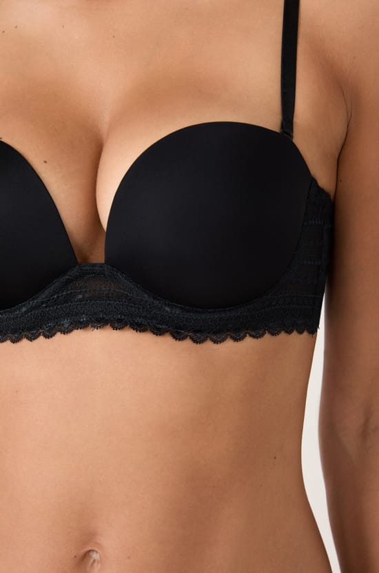Sujetador push-up sin tirantes;${refinementColor}