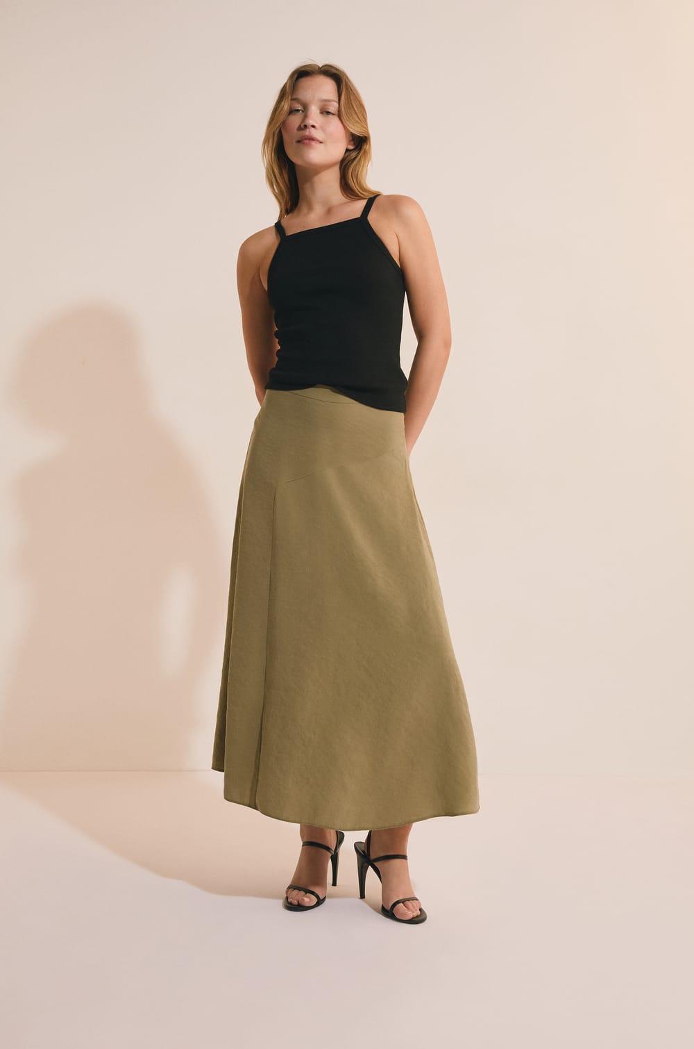 D&eacute;bardeur c&ocirc;tel&eacute; en coton;${refinementColor}