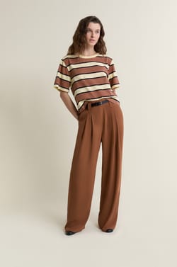 T-shirt manches courtes en coton;${refinementColor}