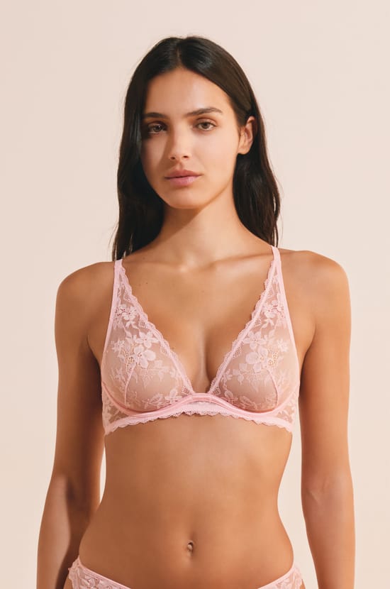 Soutien-gorge N.7 - Le corbeille foulard avec broderie;${refinementColor}