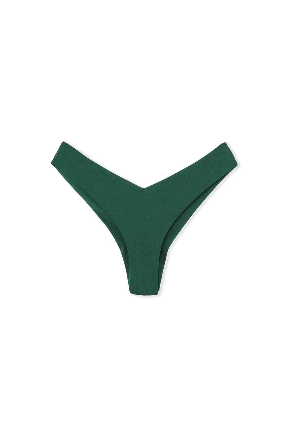 High-leg Brazilian bikini bottom satin swimwear;${refinementColor}