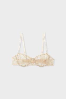 Soutien-gorge N.9 - Balconnet en broderie florale;${refinementColor}