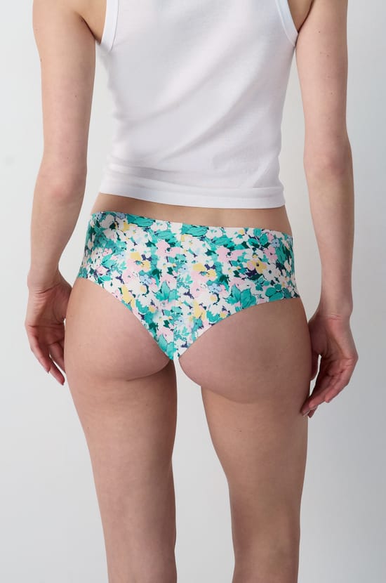 Hipster en microfibre sans coutures imprimé;${refinementColor}