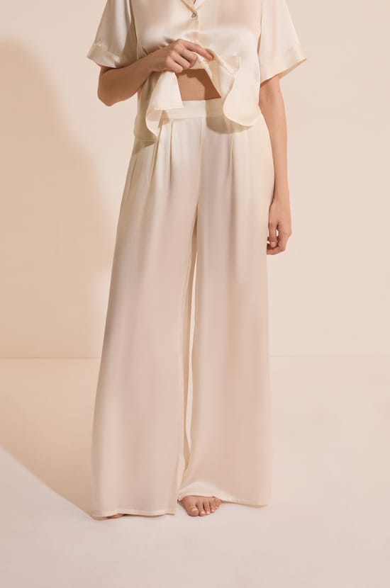 Silk Pyjama Trouser;${refinementColor}