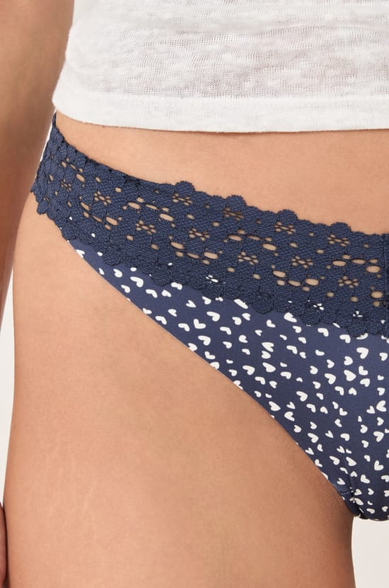 Microfiber Tanga;${refinementColor}
