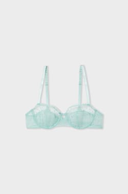 Bra N.9 - Balconette with Embroidery;${refinementColor}