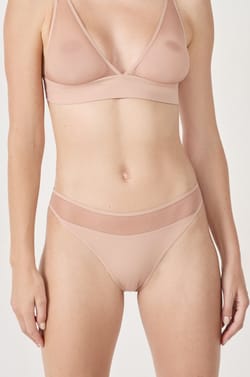 Culotte transparente en tulle;${refinementColor}