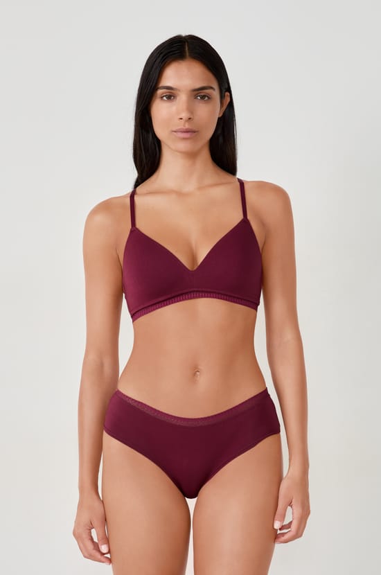 Shorty en coton;${refinementColor}