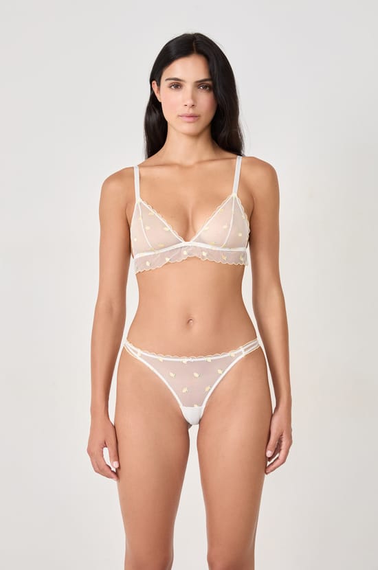 Tanga mit Zitronen-Stickerei;${refinementColor}