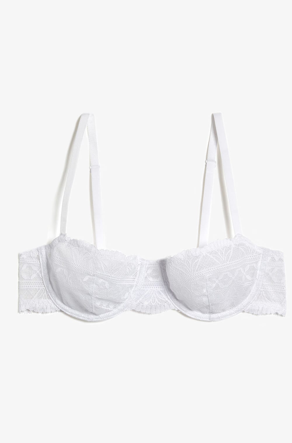 Soutien-gorge Balconnet Lejaby Capri 80D – Blanc, Coque Avec Armatures – Neuf Avec étiquettes