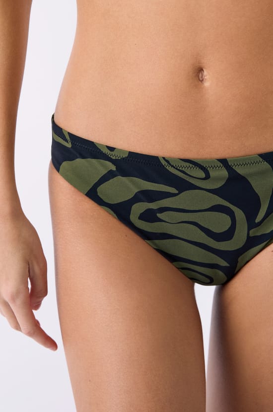 Culotte de bikini bas de maillot &agrave; motif;${refinementColor}