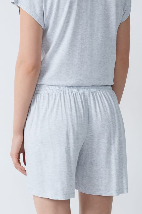 Modal Pajama Shorts;${refinementColor}