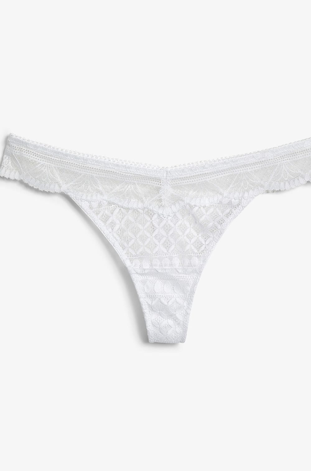 String Blanc String en dentelle IDOLE BLANC - ETAM