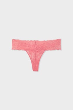 Lace Thong;${refinementColor}