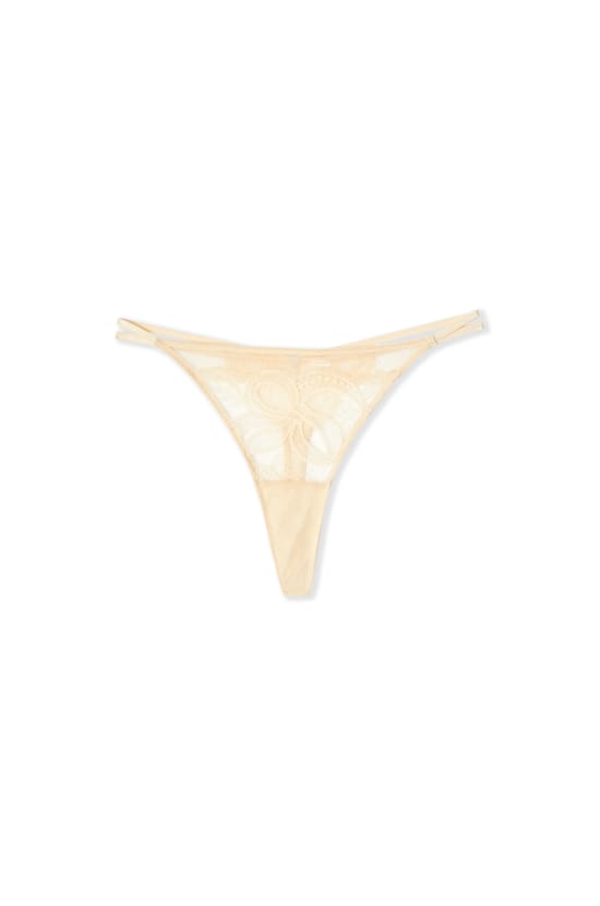 Lace Thong;${refinementColor}