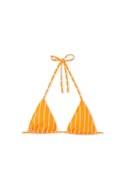 Bikini-Top Triangel mit Streifen;${refinementColor}
