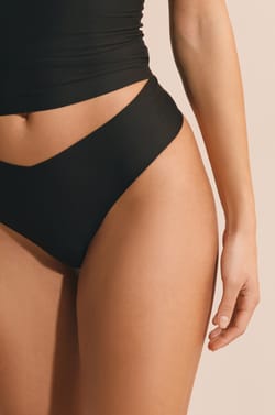 Microfibre Thong;${refinementColor}