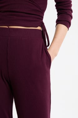 Pantalon de pyjama droit;${refinementColor}