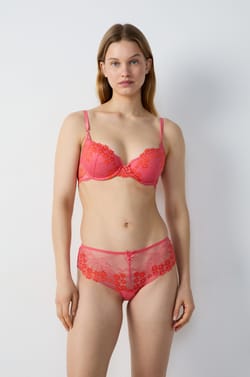 Bra N.4 - The Lightly Lined Floral Embroidery;${refinementColor}