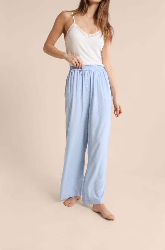 Pyjama Trousers with Polka Dots;${refinementColor}
