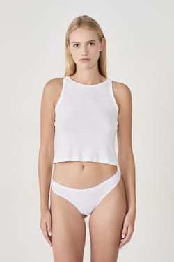 Lot de 7 strings en coton;${refinementColor}