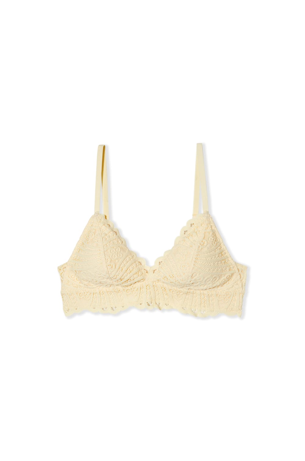 Soutien-gorge N.8 - Le triangle sans armatures en dentelle;${refinementColor}