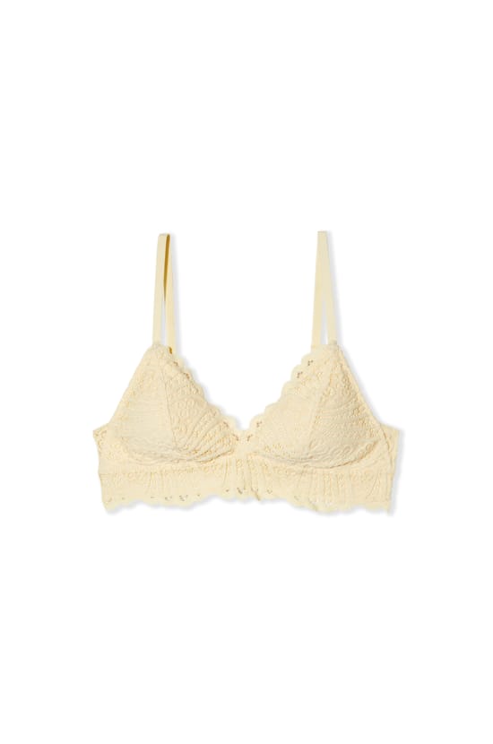 Soutien-gorge N.8 - Le triangle sans armatures en dentelle;${refinementColor}