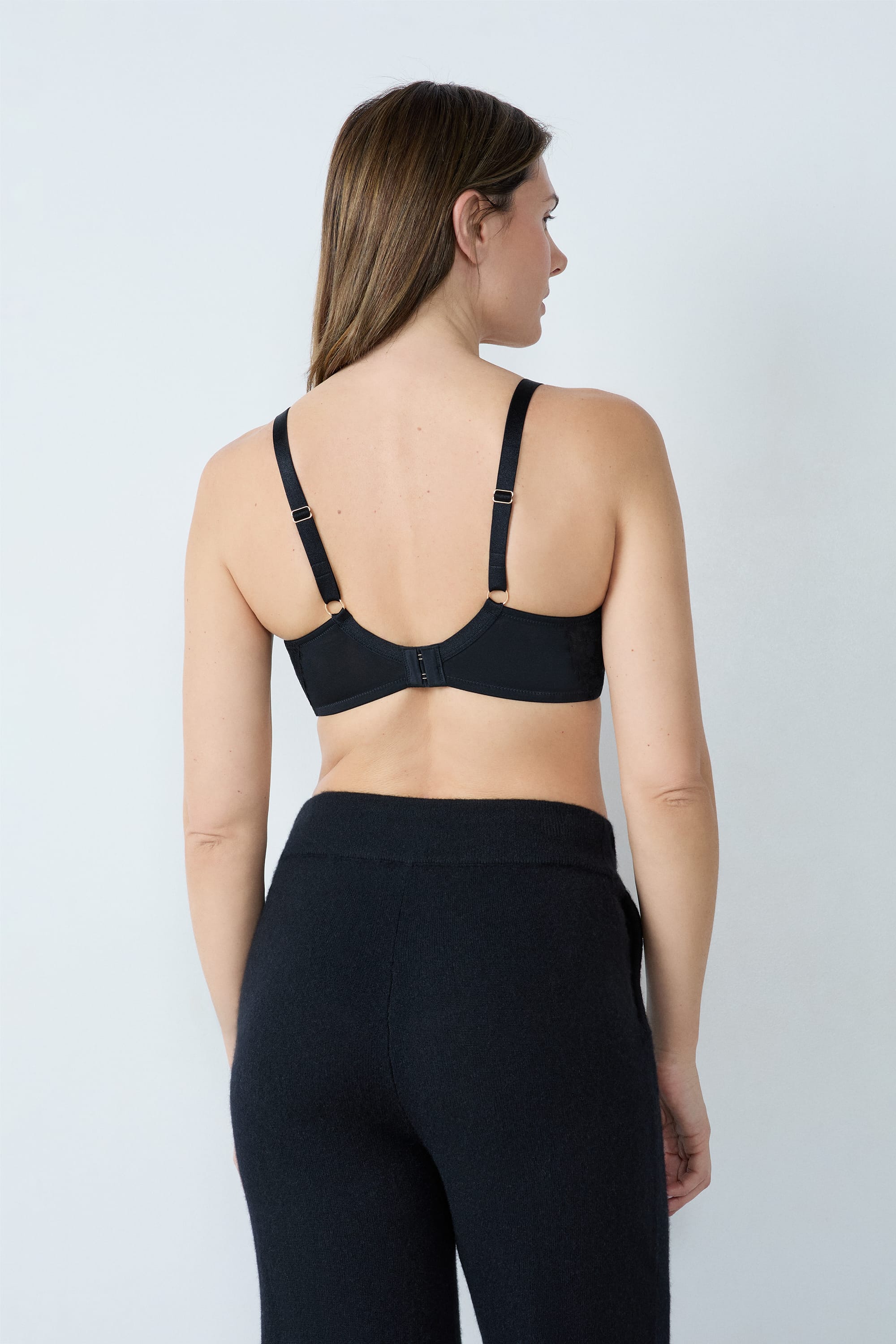 Soutien-gorge Prothétique Mastectomie Kimberly Ashmand - Taille 34B, Noir, Fermeture Avant, Neuf Avec étiquettes
